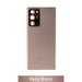 Samsung Galaxy Note 20 Ultra N985 Mystic Bronze Rear Cover Replacement