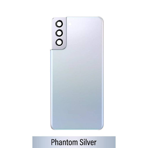 Rear Cover Glass For Samsung Galaxy S21 Plus G996-Phantom Silver - JPC MOBILE ACCESSORIES