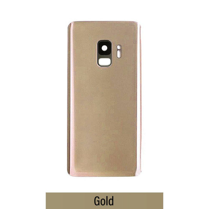 Rear Cover Glass Replacement For Samsung Galaxy S9 - Gold