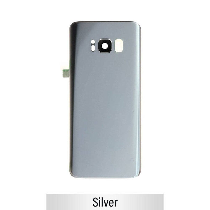 Rear Cover Glass For Samsung Galaxy S8 Plus G955F-Silver - JPC MOBILE ACCESSORIES