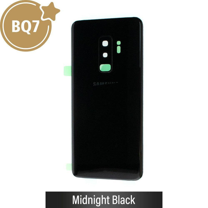 Rear Cover Glass For Samsung Galaxy S9 Plus G965F - Midnight Black - JPC MOBILE ACCESSORIES