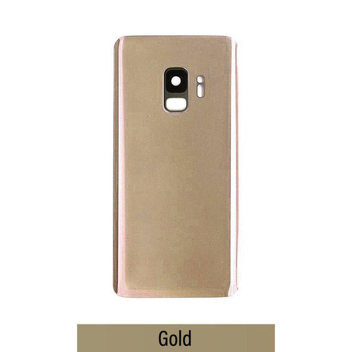 Rear Cover Glass Replacement For Samsung Galaxy S9 - Gold - JPC MOBILE ACCESSORIES