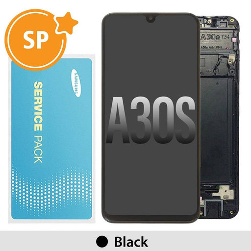 Samsung Galaxy A30s A307F OLED Screen Replacement Digitizer GH82-21190A (Service Pack)-Black - JPC MOBILE ACCESSORIES