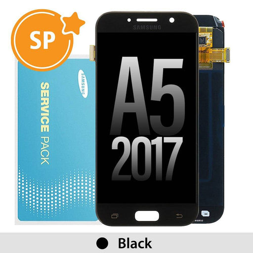 Samsung Galaxy A5 (2017) A520F OLED Screen Replacement Digitizer GH97-19733A/20135A (Service Pack)-Black - JPC MOBILE ACCESSORIES