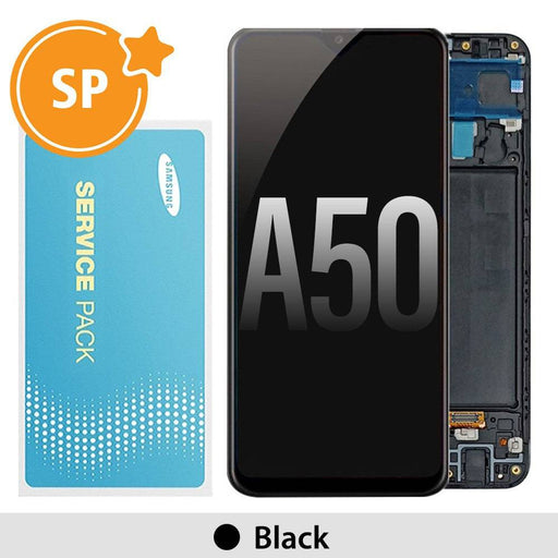 Samsung Galaxy A50 A505F OLED Screen Digitizer GH82-19204A (Service Pack)-Black - JPC MOBILE ACCESSORIES