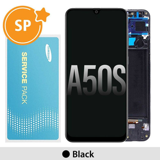 Samsung Galaxy A50s A507F OLED Screen Replacement Digitizer (Service Pack)-Black - JPC MOBILE ACCESSORIES