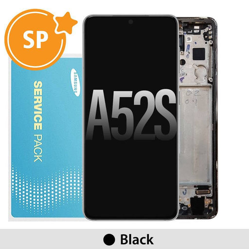 Samsung Galaxy A52s 5G A528B OLED Screen Replacement Digitizer GH82-26861A (Service Pack)-Black - JPC MOBILE ACCESSORIES