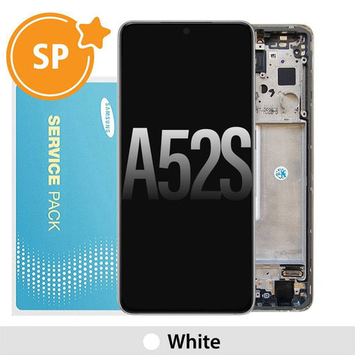 Samsung Galaxy A52s 5G A528B OLED Screen Replacement Digitizer GH82- 26863D (Service Pack)-White - JPC MOBILE ACCESSORIES