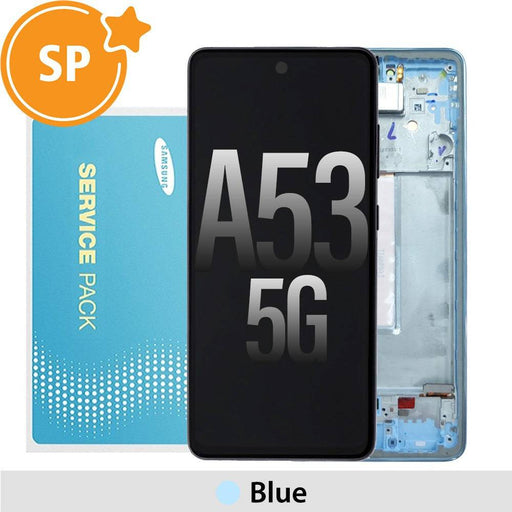 Samsung Galaxy A53 5G A536B OLED Screen Replacement Digitizer GH82-28024C (Service Pack)-Blue - JPC MOBILE ACCESSORIES