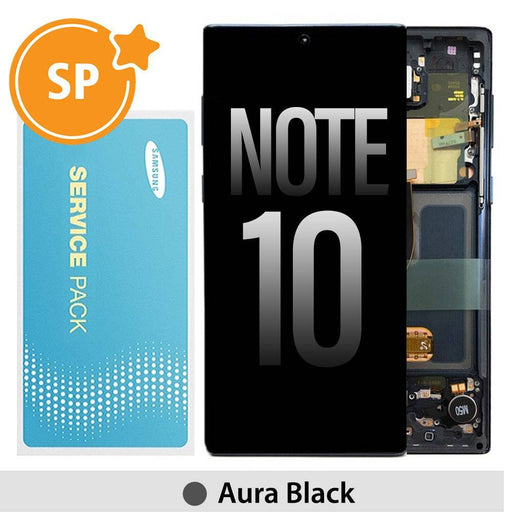 Samsung Galaxy Note 10 N970F OLED Screen Digitizer GH82-20818A (Service Pack)-Aura Black - JPC MOBILE ACCESSORIES