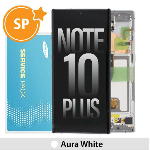 Samsung Galaxy Note 10 Plus N975F OLED Screen Digitizer GH82-20838B (Service Pack)-Aura White - JPC MOBILE ACCESSORIES