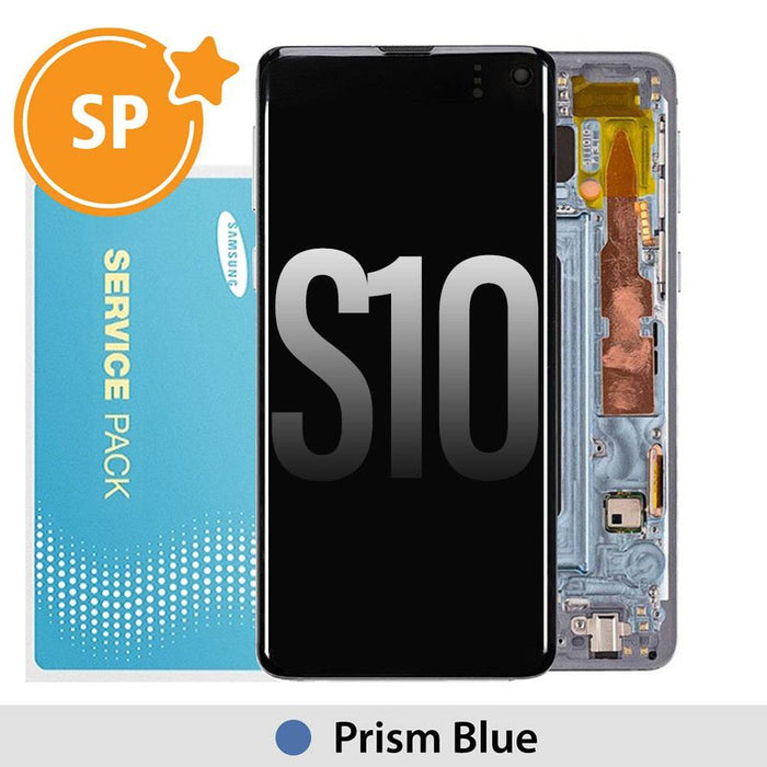 Samsung Galaxy S10 G973F OLED Screen Digitizer GH82-18850C/18835C (Service Pack)-Prism Blue - JPC MOBILE ACCESSORIES