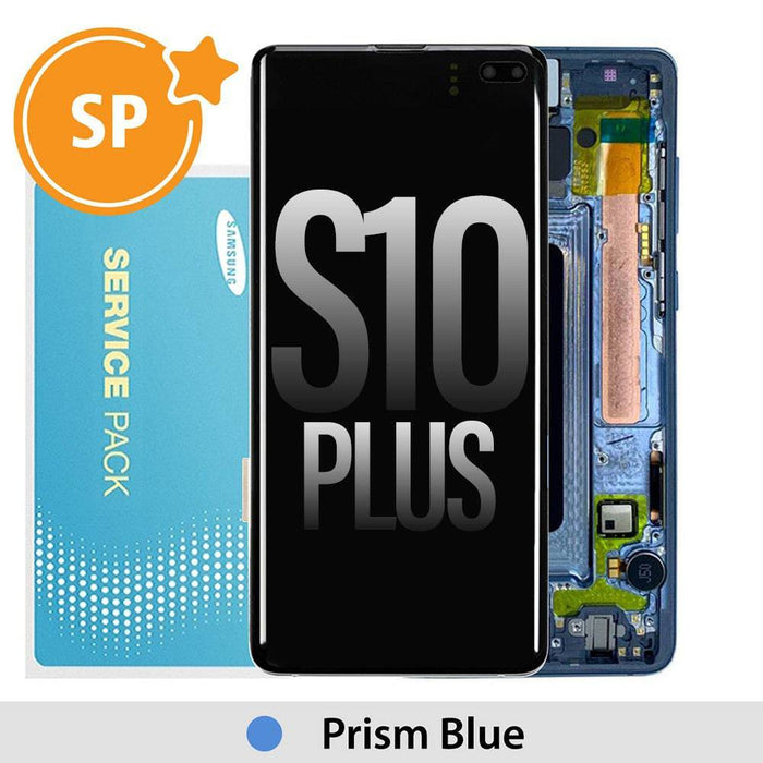 Samsung Galaxy S10 Plus G975F OLED Screen Digitizer GH82-18849C/18834C (Service Pack)-Prism Blue - JPC MOBILE ACCESSORIES