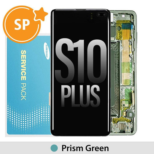 Samsung Galaxy S10 Plus G975F OLED Screen Digitizer GH82-18849E/18834E/18857E (Service Pack)-Prism Green - JPC MOBILE ACCESSORIES