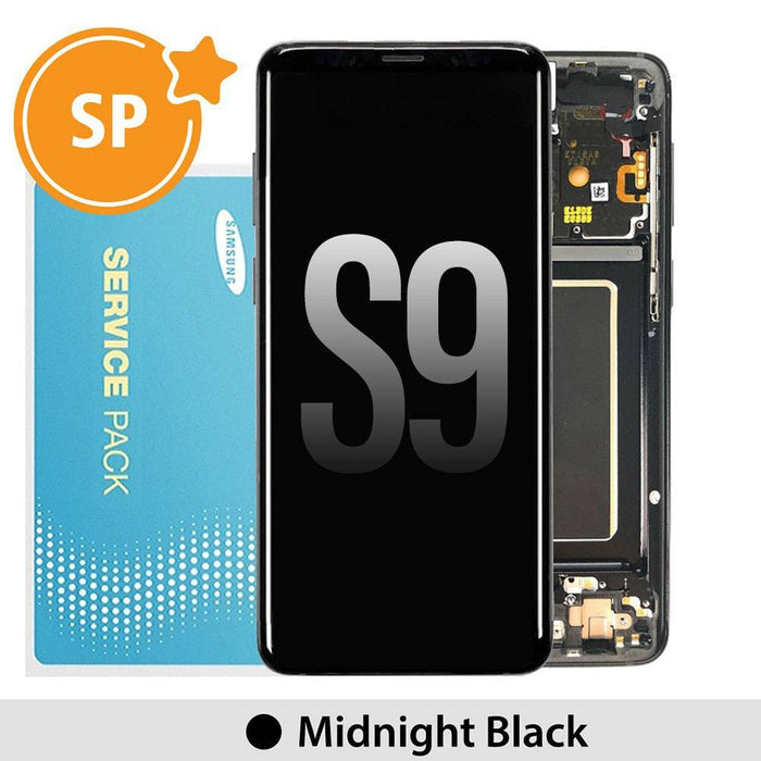 Samsung Galaxy S9 G960F OLED Screen Digitizer GH97-21696A (Service Pack)-Midnight Black - JPC MOBILE ACCESSORIES
