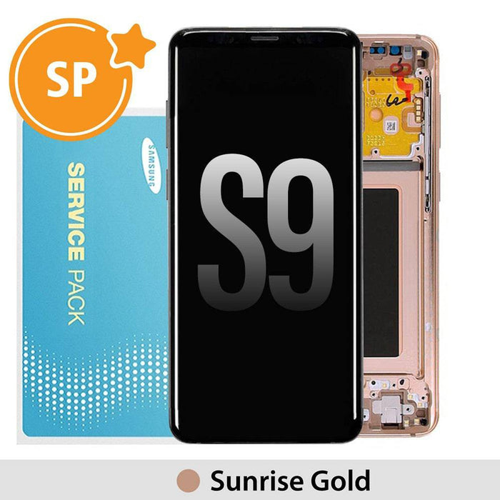 Samsung Galaxy S9 G960F OLED Screen Digitizer GH97-21696E (Service Pack)-Sunrise Gold - JPC MOBILE ACCESSORIES