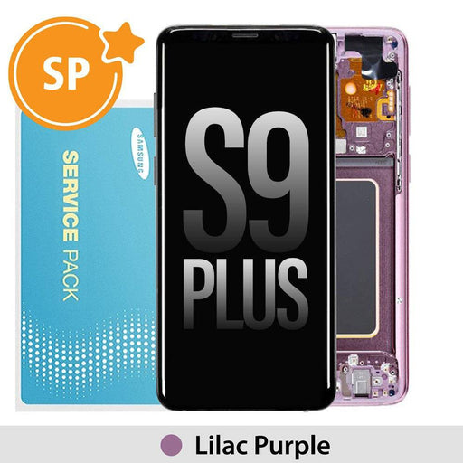 Samsung Galaxy S9 Plus G965F OLED Screen Replacement Digitizer GH97-21691B (Service Pack)-Lilac Purple - JPC MOBILE ACCESSORIES