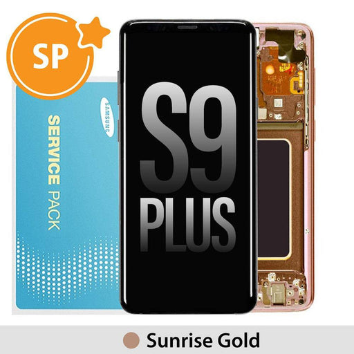 Samsung Galaxy S9 Plus G965F OLED Screen Replacement Digitizer GH97-21691E (Service Pack)-Sunrise Gold - JPC MOBILE ACCESSORIES