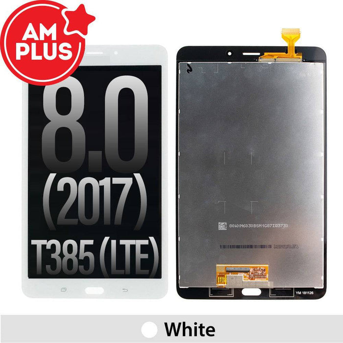 Screen Replacement for Samsung Galaxy Tab A 8.0 (2017) T385 (4G/LTE) - White