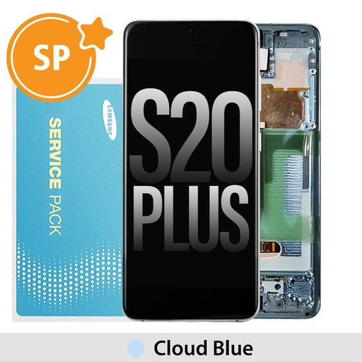 Samsung Galaxy S20 Plus G985/G986 OLED Screen Digitizer GH82-22134D/22145D (Service Pack)-Cloud Blue - JPC MOBILE ACCESSORIES