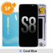 Samsung Galaxy S8 G950F OLED Screen Digitizer GH97-20457D (Service Pack)-Coral Blue - JPC MOBILE ACCESSORIES