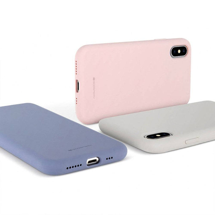 Mercury Silicone Cover Case for iPhone X / XS