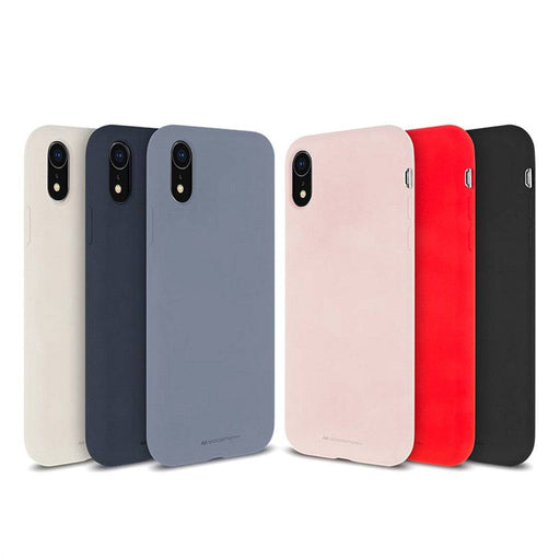 Mercury Silicone Cover Case for iPhone XR - JPC MOBILE ACCESSORIES