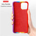 Rainbow Liquid Silicone Case Cover for iPhone 13 Pro Max - JPC MOBILE ACCESSORIES