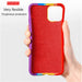 Rainbow Liquid Silicone Case Cover for iPhone 14 Pro - JPC MOBILE ACCESSORIES