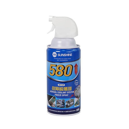 SUNSHINE SS-580 Environmental 580 Aerosol Coolant System Freeze Spray 400ml - JPC MOBILE ACCESSORIES