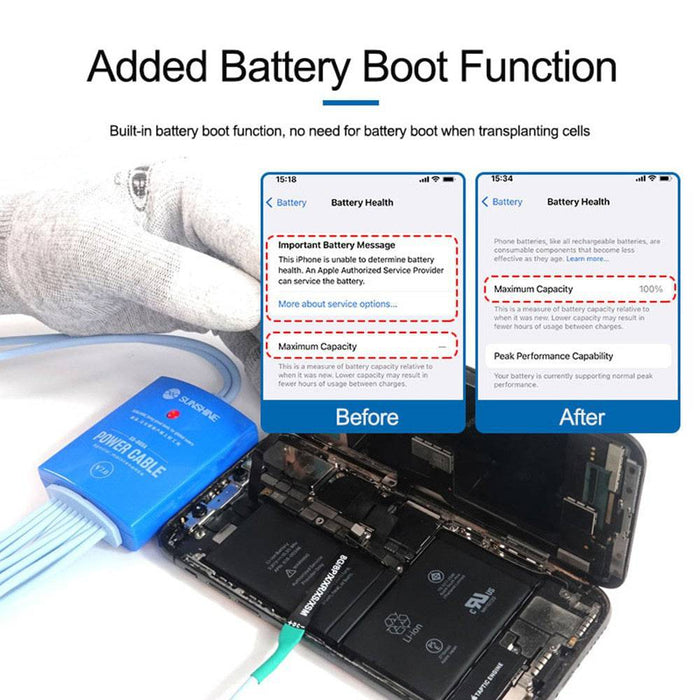 SUNSHINE SS-905A V7.0 Power Cable For IP6-13 Series and SAM Series - JPC MOBILE ACCESSORIES