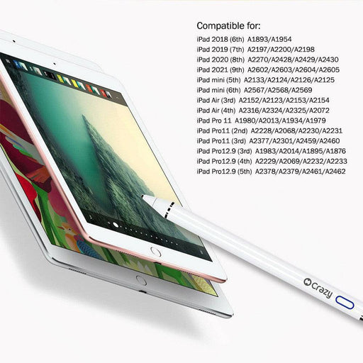 iPad-compatible stylus with copper precision tip for drawing and writing.