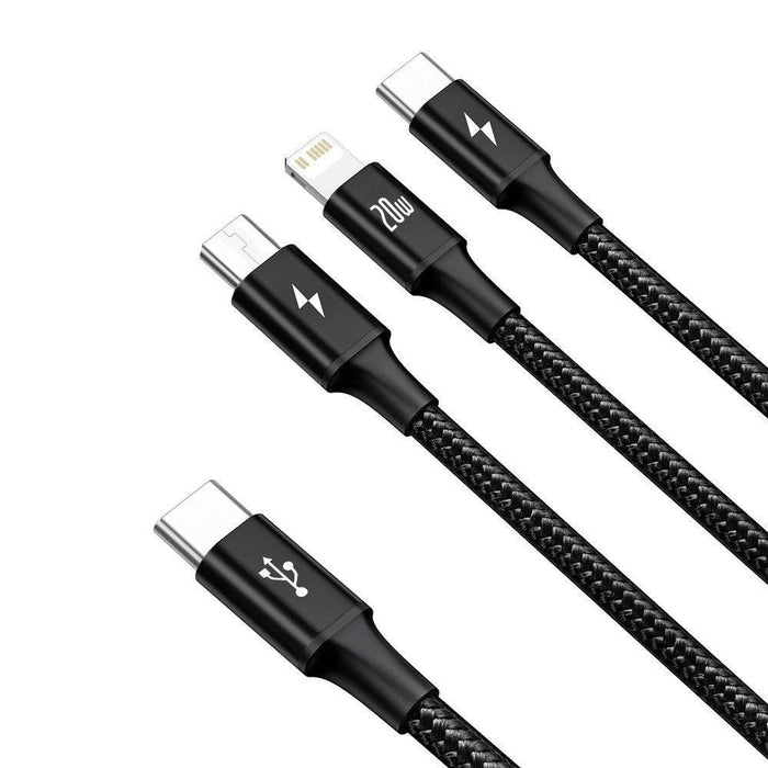 4️⃣ High-speed 480Mbps data transfer cable with fast-charging capability