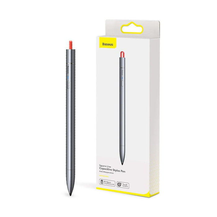 Baseus Square Line Capacitive Stylus pen (Anti misoperation)-Gray - JPC MOBILE ACCESSORIES