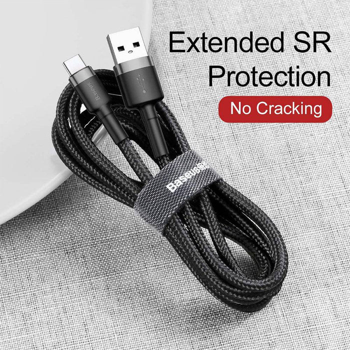 Baseus Cafule Fast Charge Type-C USB Data Charging Cable 1M - JPC MOBILE ACCESSORIES