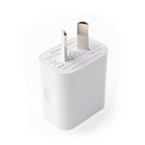 Compact and durable 10W Power Adapter for Australian outlets.