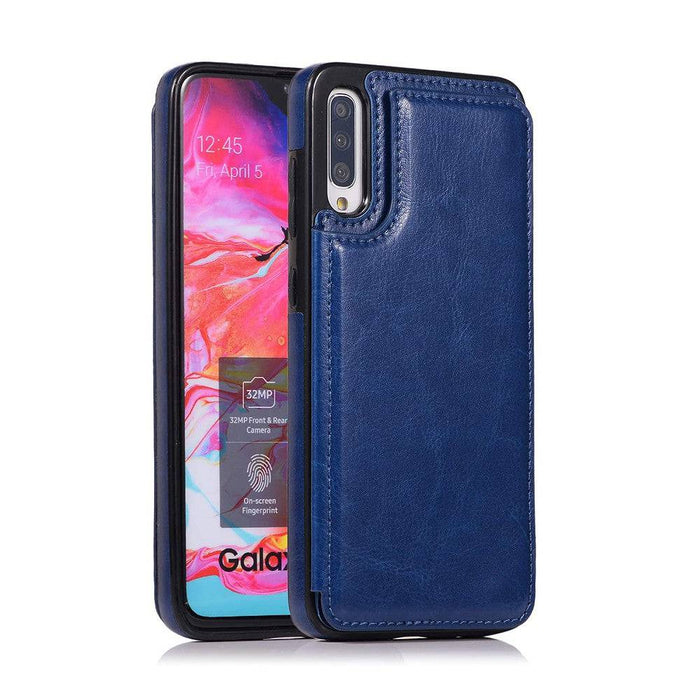 Back Flip Leather Wallet Cover Case for Samsung Galaxy A50 / A50s / A30s - JPC MOBILE ACCESSORIES