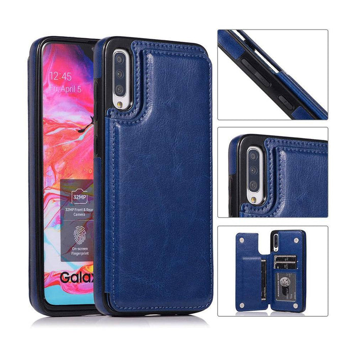 Back Flip Leather Wallet Cover Case for Samsung Galaxy A50 / A50s / A30s - JPC MOBILE ACCESSORIES