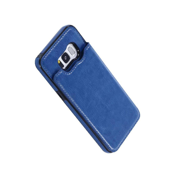Back Flip Leather Wallet Case Cover for Samsung Galaxy S8 - JPC MOBILE ACCESSORIES