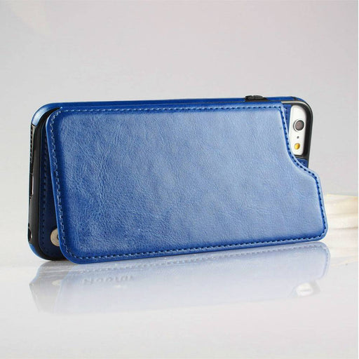 Back Flip Leather Wallet Cover Case for Apple iPhone 6 6S - JPC MOBILE ACCESSORIES