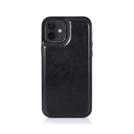 iPhone 12 Pro Max Case - Back Flip Leather Wallet & Card Holder Wallet Case JPC MOBILE ACCESSORIES