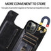 Back Flip Leather Wallet Cover Case for iPhone 14 Pro Max - JPC MOBILE ACCESSORIES