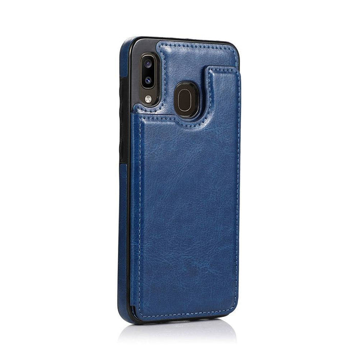 Back Flip Leather Wallet Cover Case for Samsung Galaxy A20 / A30 / M10s