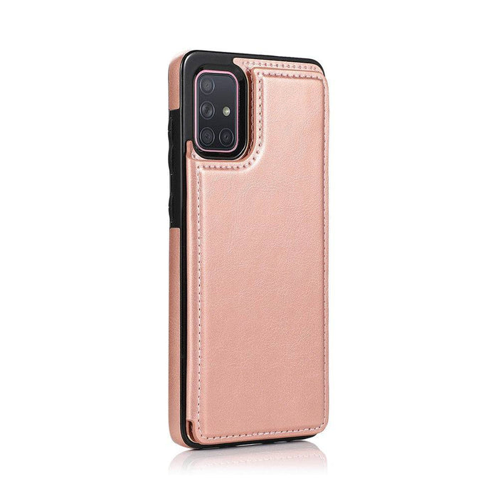 Back Flip Leather Wallet Cover Case for Samsung Galaxy A51