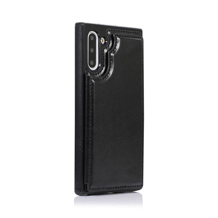 Back Flip Leather Wallet Cover Case for Samsung Galaxy Note 10 - JPC MOBILE ACCESSORIES