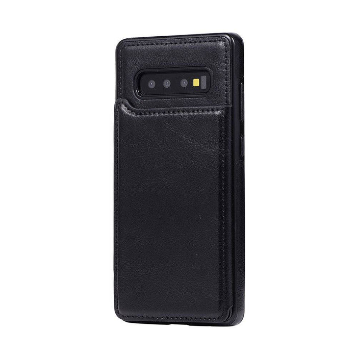 Back Flip Leather Wallet Cover Case for Samsung Galaxy S10 Plus - JPC MOBILE ACCESSORIES