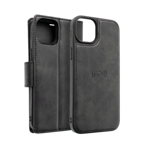 Hanman 2 in 1 Detachable Magnetic Flip Leather Wallet Cover Case for iPhone 14 Pro - JPC MOBILE ACCESSORIES