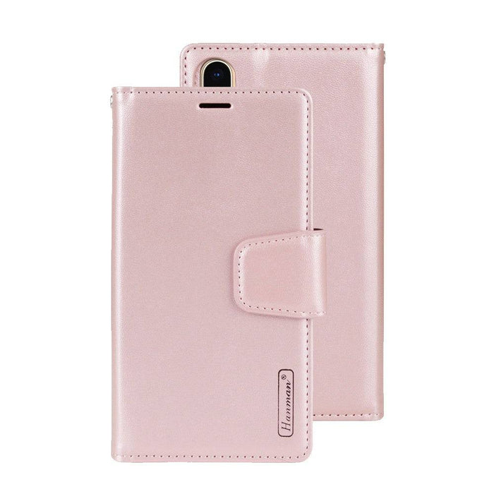 Hanman 2 in 1 Detachable Magnetic Flip Leather Wallet Cover Case for iPhone X / XS