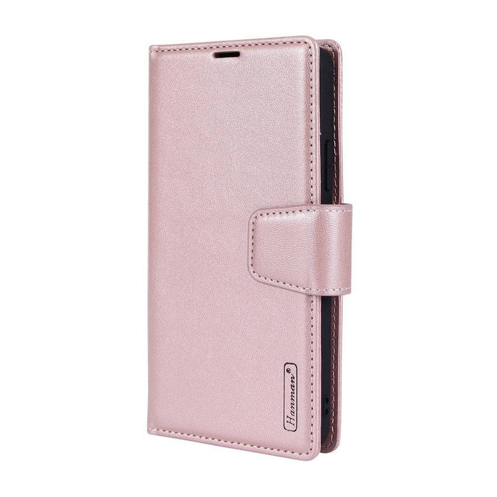 Hanman 2 in 1 Detachable Magnetic Flip Leather Wallet Cover Case for Samsung Galaxy S23