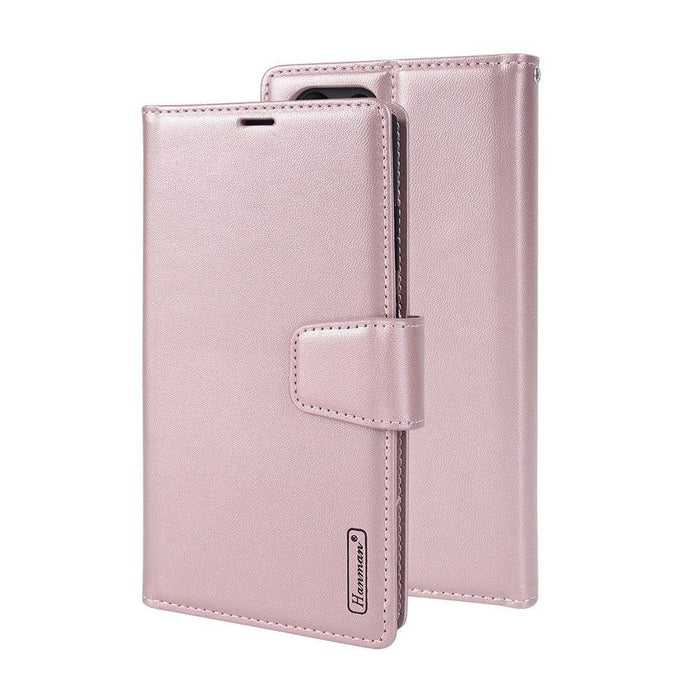 Hanman 2 in 1 Detachable Magnetic Flip Leather Wallet Cover Case for Samsung Galaxy S23 Ultra